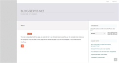 Desktop Screenshot of es.bloggeritis.com