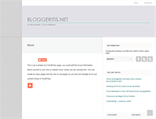 Tablet Screenshot of es.bloggeritis.com